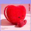 Jc Heart Plush Toy With Pp Cotton Fill For Birthday Valentines Day Gift For All Ages
