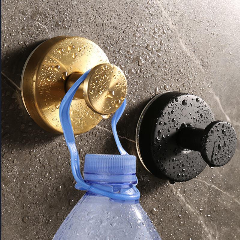 Stainless Steel Strong Suction Cup Hooks For Kitchen Bathroom Towel Hangers