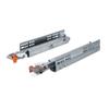 HIDDEN GUIDE FUTURA PUSH FULL EXTRACTION ZINC PLATED LONG GUIDE LENGTH 450mm