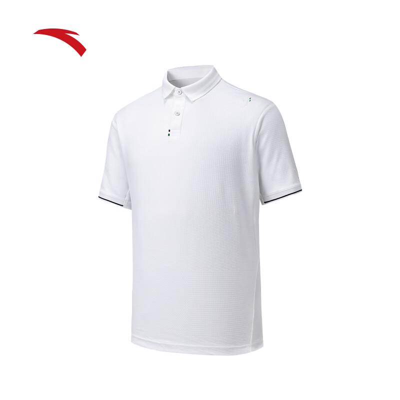 Anta Men s Breathable Short Sleeve Polo Shirt S