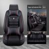 Universal Leather Car Seat Cushion - Washable, All-Season, Easy Care
