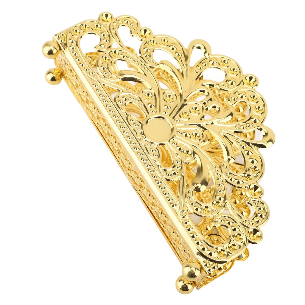 Desk Napkin Holder Gold Iron Art Standing Napkin Organizer Stand for Hotel Restaurant Home Dining