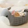 Cat Litter Winter Cute Animal Shape Cat Semi-enclosed House Bed Warm Dog Litter Small Dog Pet Supplies