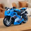 Alloy Inertia Motorcycle Model With Alloy And Plastic Materials For Kids Collectors
