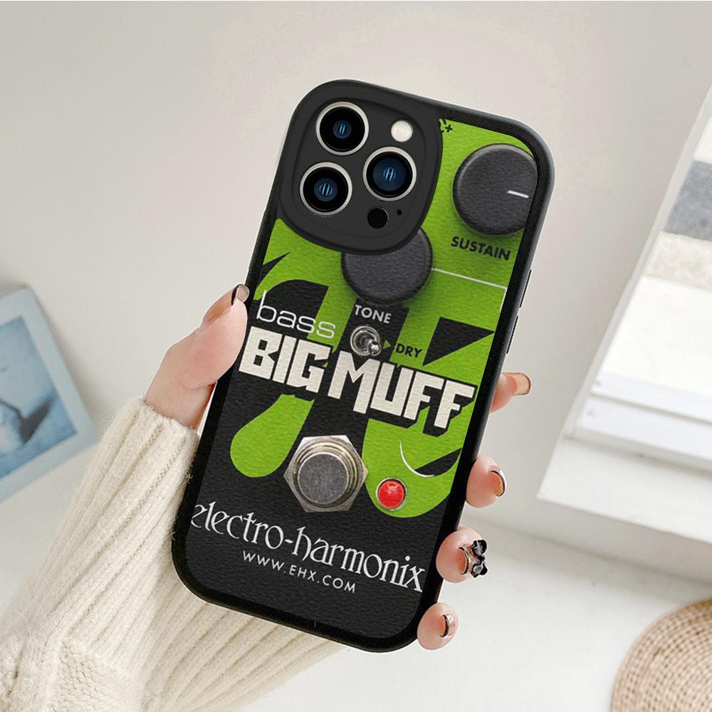 

Чехол для телефона Iphone big muff для Iphone 14 13 11 12 Pro MAX 13 12 MiNi 7 8 plus iphone 14 XS XR, чехлы для гитарной педали из овечьей кожи iphone 14 Promax
