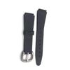 RSINC Gebrauchte Damenuhr Kautschukarmband, Armband 16,9 mm (Schwarz) JL286093830591