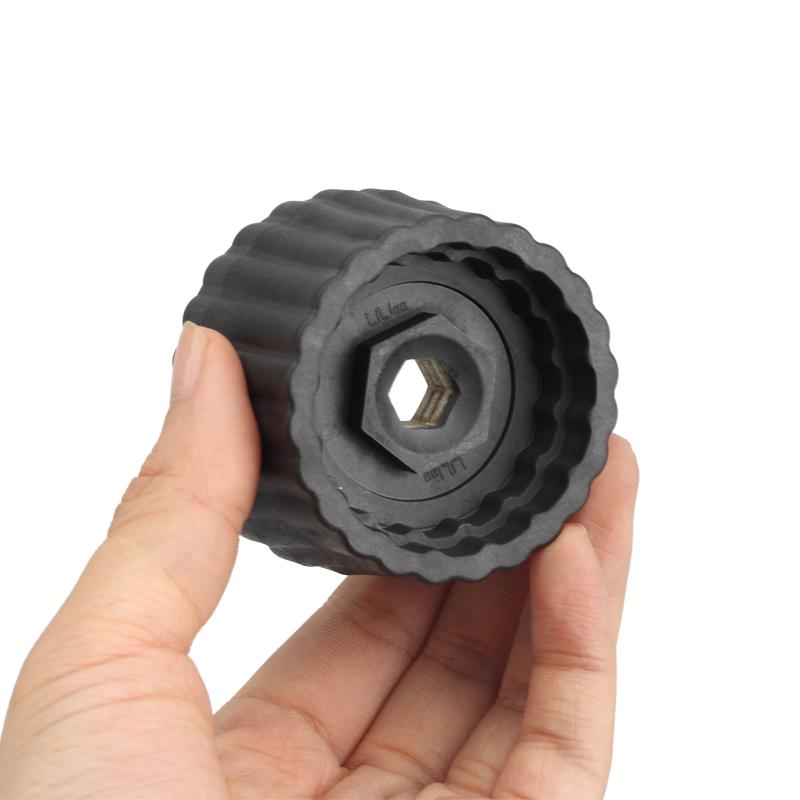 5 In 1 Bicycle Bottom Bracket Removal Install Tool Bike BB Wrench Fits 12/16 Notch OD 39mm 41mm 44mm 46mm 49mm Bearing Cup