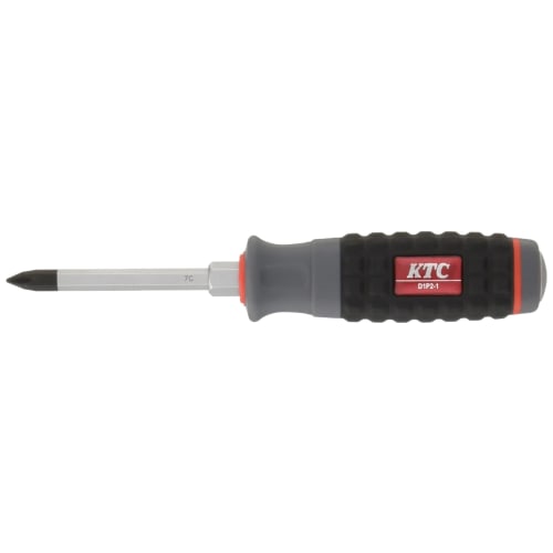 

Kyoto Tool (KTC) Resin Handle Screwdriver, Cross-Penetrating Type No. 1 D1P21