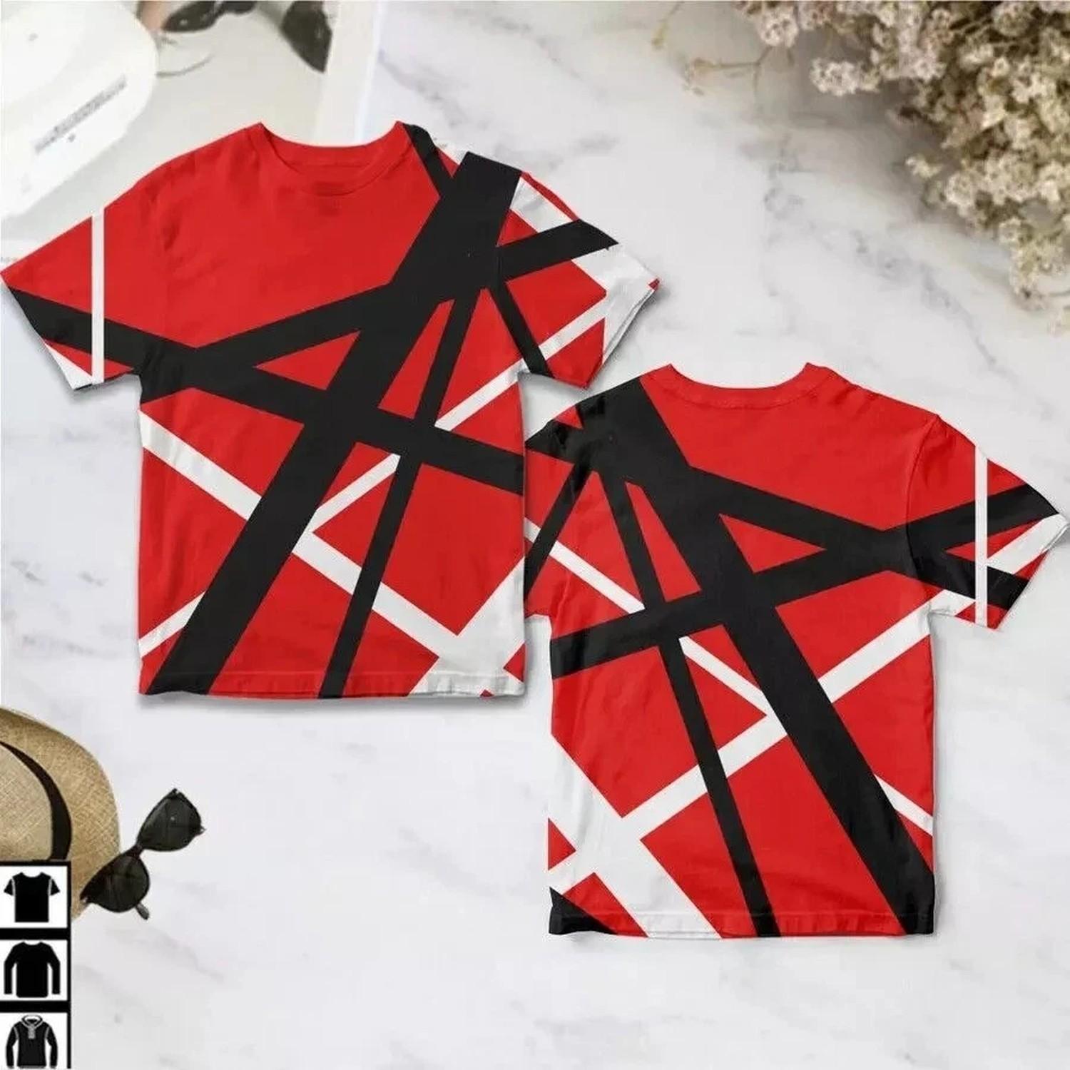 Van Halen 3D T-Shirt Music Lovers Shirt 3D AOP XXXL