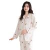 JOYNCLEON Warm Fleece Maternity Nursing Pajama Set