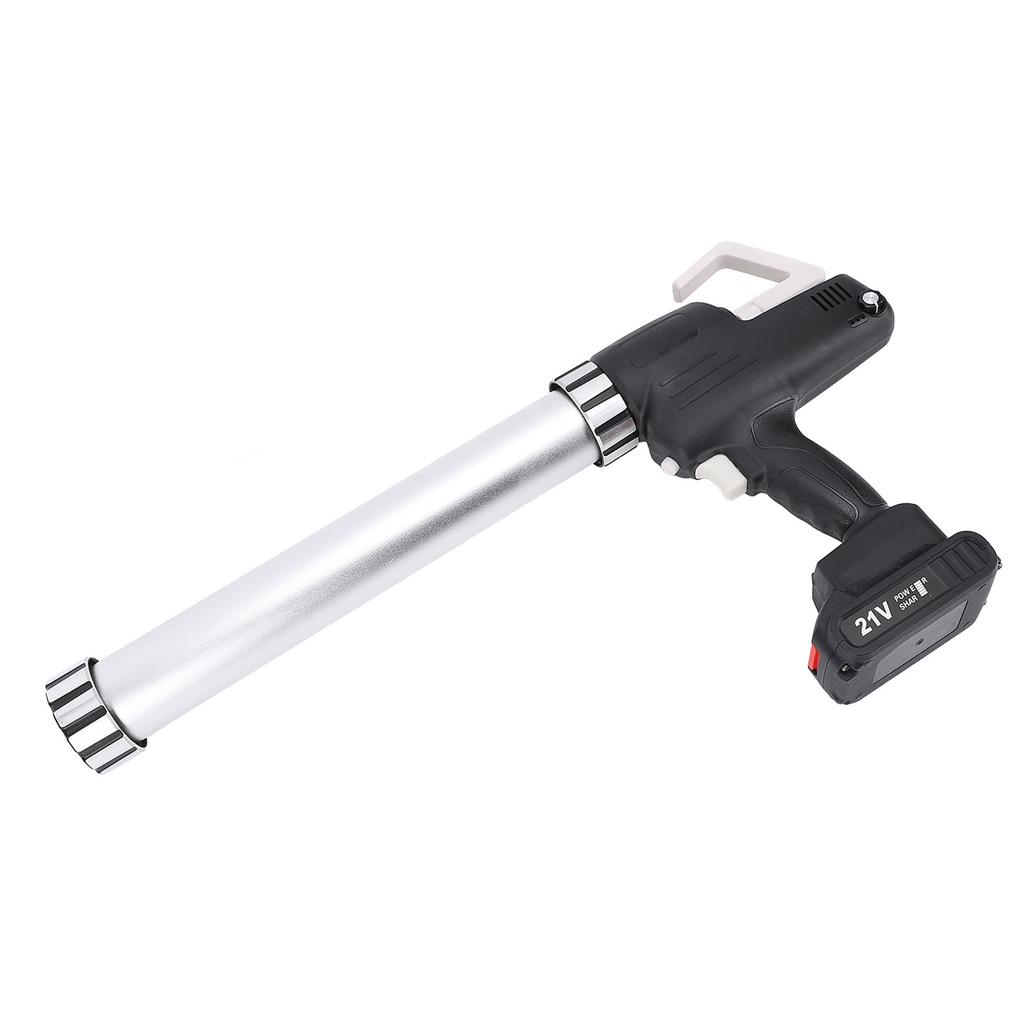 Cordless Caulking Gun With 2 2.0AH Batteries Charger 21V Electric Adjustable Speed 20oz 600ml Soft 10oz 300ml Hard