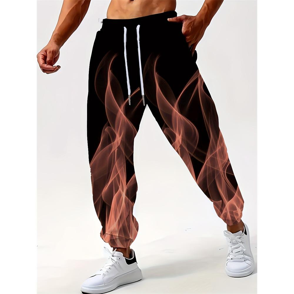 2025 New Men's Casual Sports Pants 3D Texture Design Fashionable Sports Style Comfortable And Soft Drawstring Casual Pants