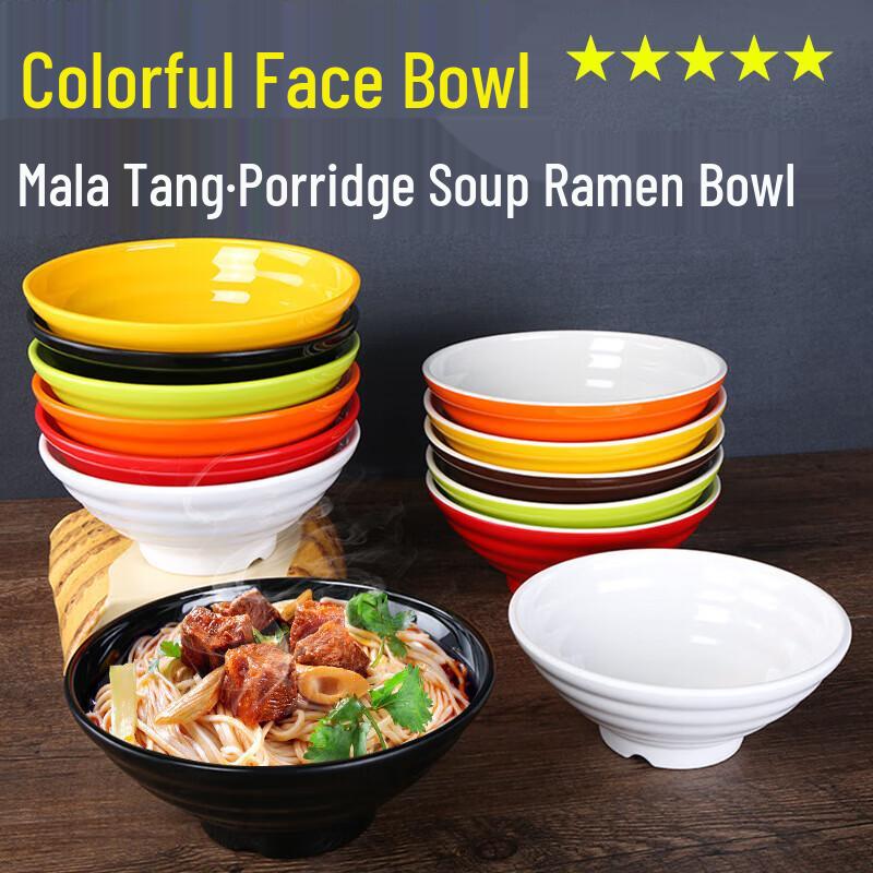 Komerční melaminové misky na ramen a polévku