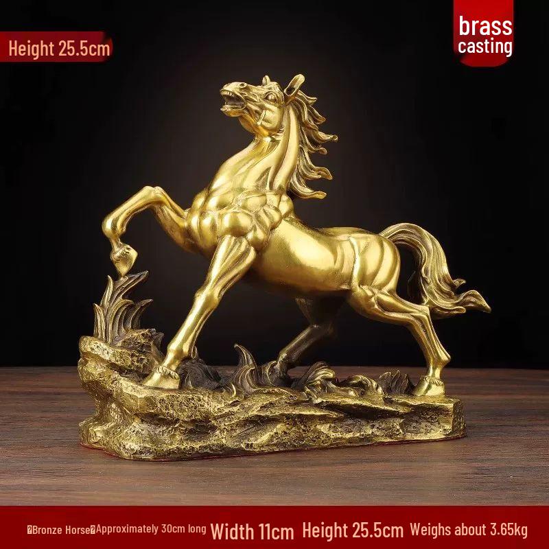 Galloping Horse Pure Copper Ornament