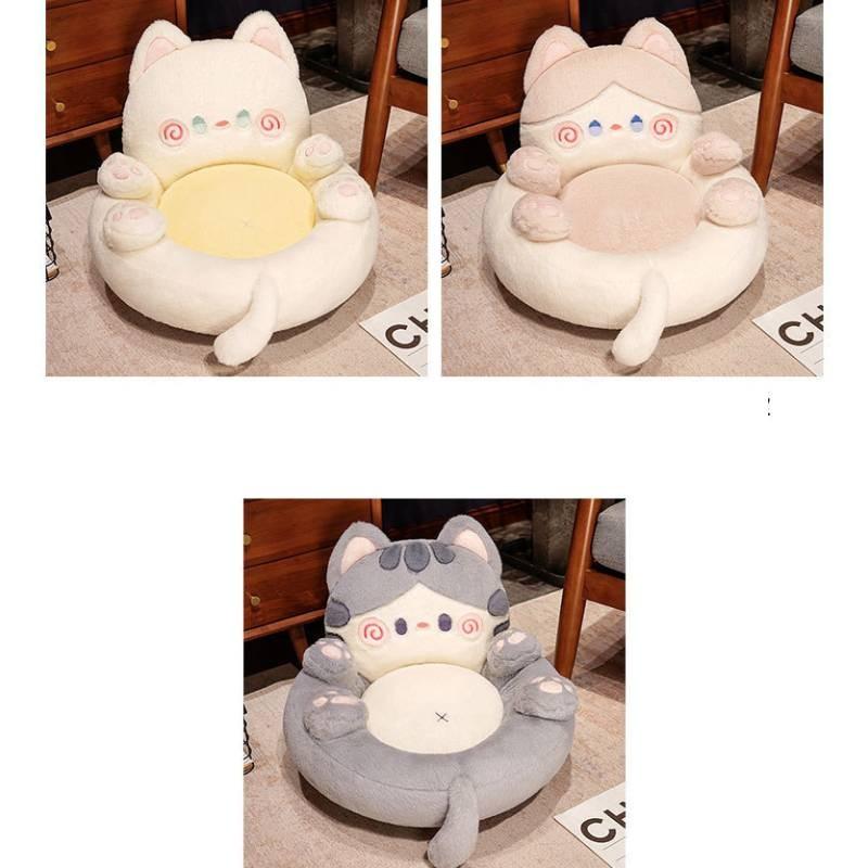 Cute And Cozy Hugging Cat Plush Pillow Cushion For Creative Sofa Sleep Decor