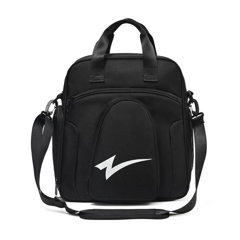 

Спортивная сумка через плечо для настольного тенниса для тренировочного инвентаря и мячей 20-35L чёрный