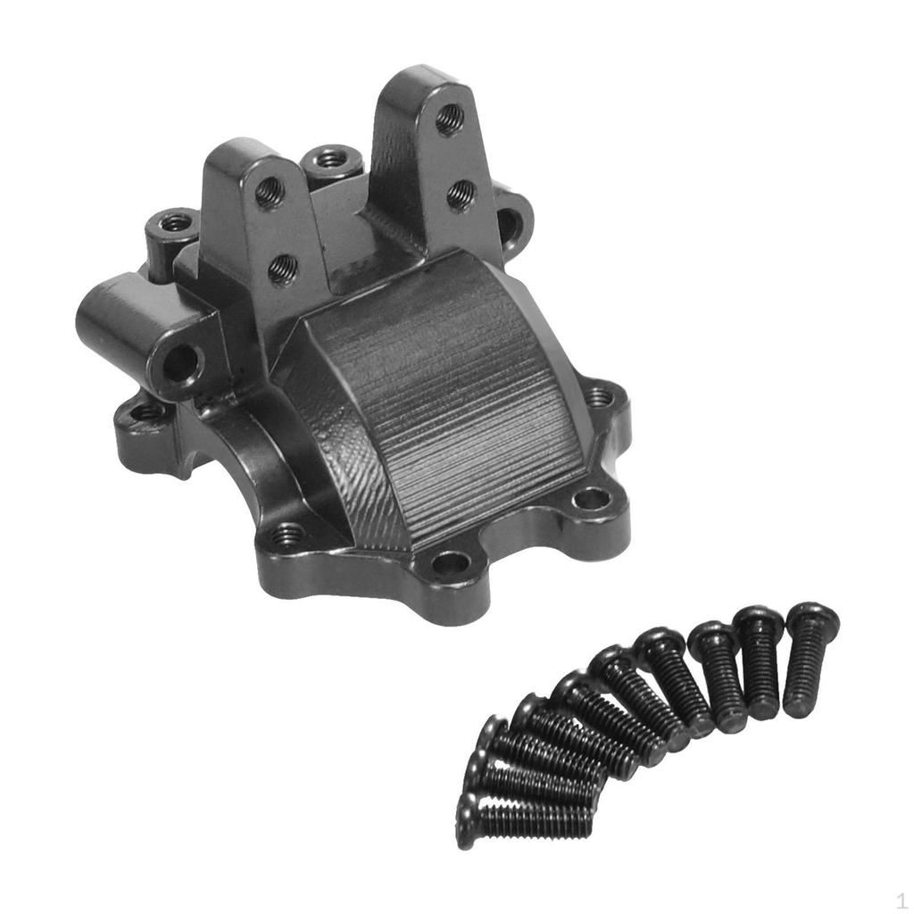 Aluminum Alloy Front Gear Box Cover Gearbox Transmission Case Diff for 1:14 H14BM 14210
