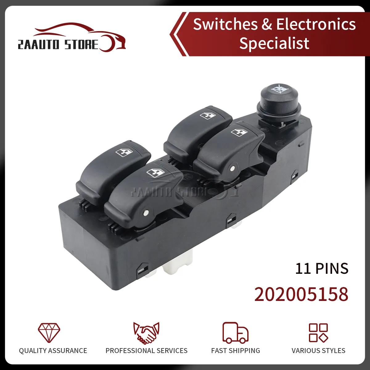 Car Left Hand Driver Side Master Window Switch Button 05158 For Chevrolet Aveo Pontiac car accessories 202005158