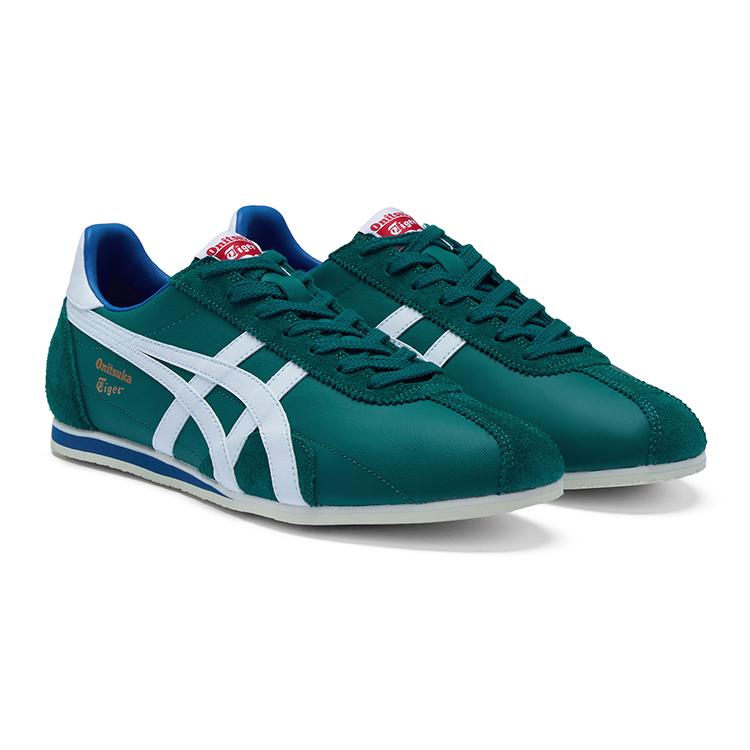Onitsuka Tiger Runspark Retro Comfortable Durable Low-Top Lifestyle Casual Shoes Unisex sneaker Green 1183B480-301