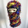 Single Hole Knitted Mask Party Funny Acrylic Yarn Balaclava Hat Outdoor Warm Head Cover