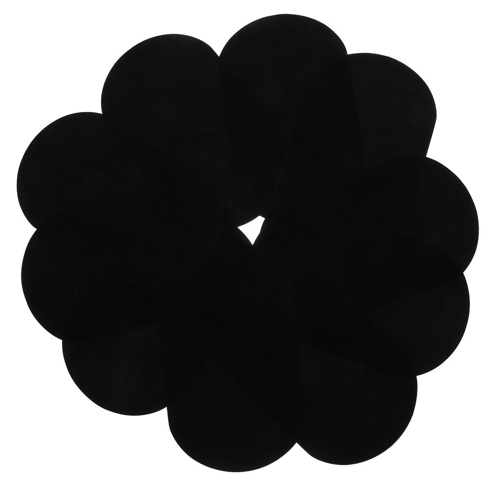 10Pcs Elliptical Iron on Patch Clothes Elbow Knee Repair Applique for Denim Jeans Pants Hole Repair Sewing Accessory