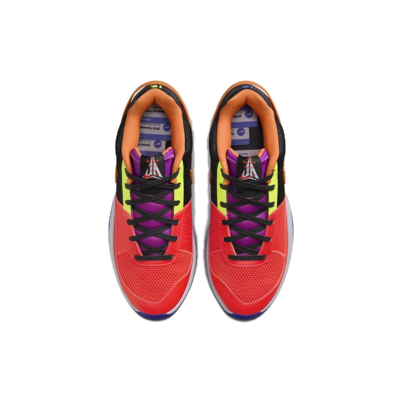 Мужские кроссовки в клетку Nike Ja 1 разноцветные черные волчьи-серые FJ4241-001 45 — фото 4