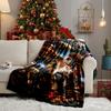Game Fighter In Action Blanket Lightweight Ideal Bedding Blanket Perfect for Travel, Camping, Living Rooms, Offices, Sofas, Fan Christmas gift