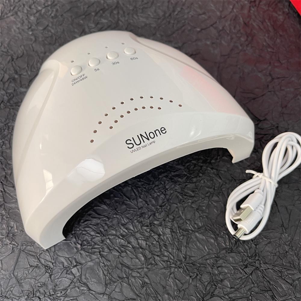 48W Professional UV Lamp For Nail Dryer 30 LED Lamp For Manicure Curing Gel Nail Polish Dry With Motion Sensing Nail Salon Tools