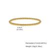 18K Gold Plated Bracelets for Women, Adjustable Layered Paperclip Chain Cuban Link Charm Bracelets,Waterproof Stackable Jewelry