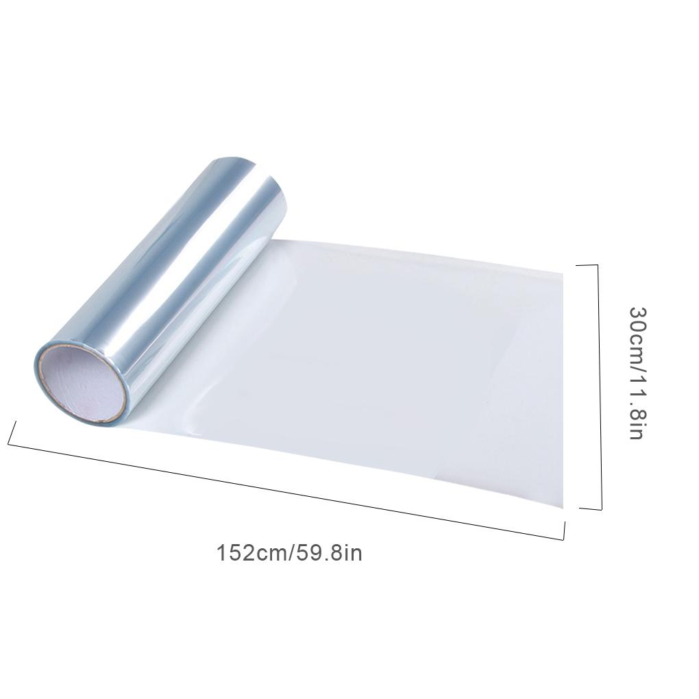 Yellow Car Tail Fog Head Light Headlight Tint Film Cover 30x60cm