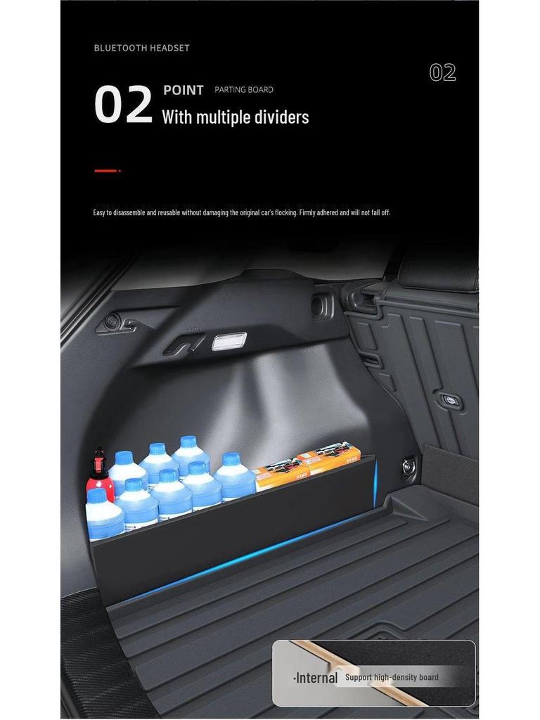 TPE Trunk & Tailgate Mat for 2025 Toyota Prado