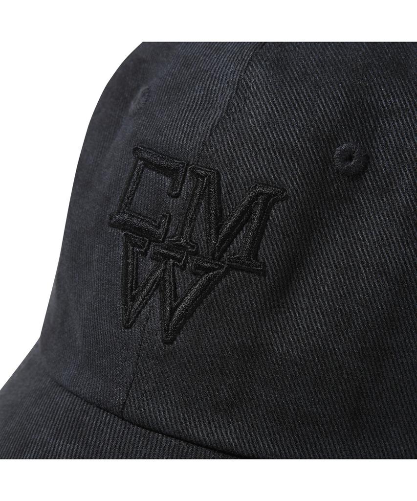 Keoseuuteommellou Black Logo Embroidery Cap Carax25103Bkx