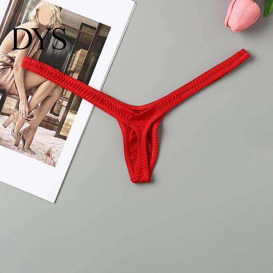Lady Panties G-string Tiny Tempting Low Waist Hot Lightweight Sexy Elastic Pornographic T-shape Female Intimate Clothes