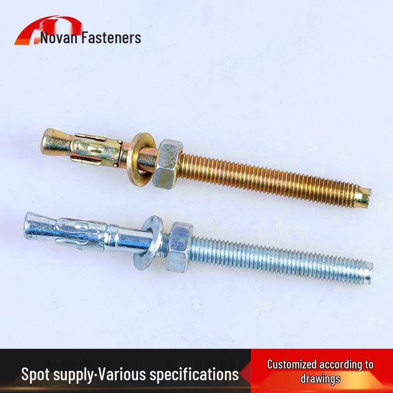 4.8 Grade Galvanized Car Repair Anchor with Zinc Sleeve and Pull-Out Expansion Bolt
