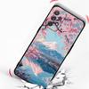 Japan Mount Fuji Painting Cherry blossom Phone Case For Samsung A17 A07 A55 A35 A25 A15 A05 A33 A21s A41 A73 A53 A51 A71 Cover