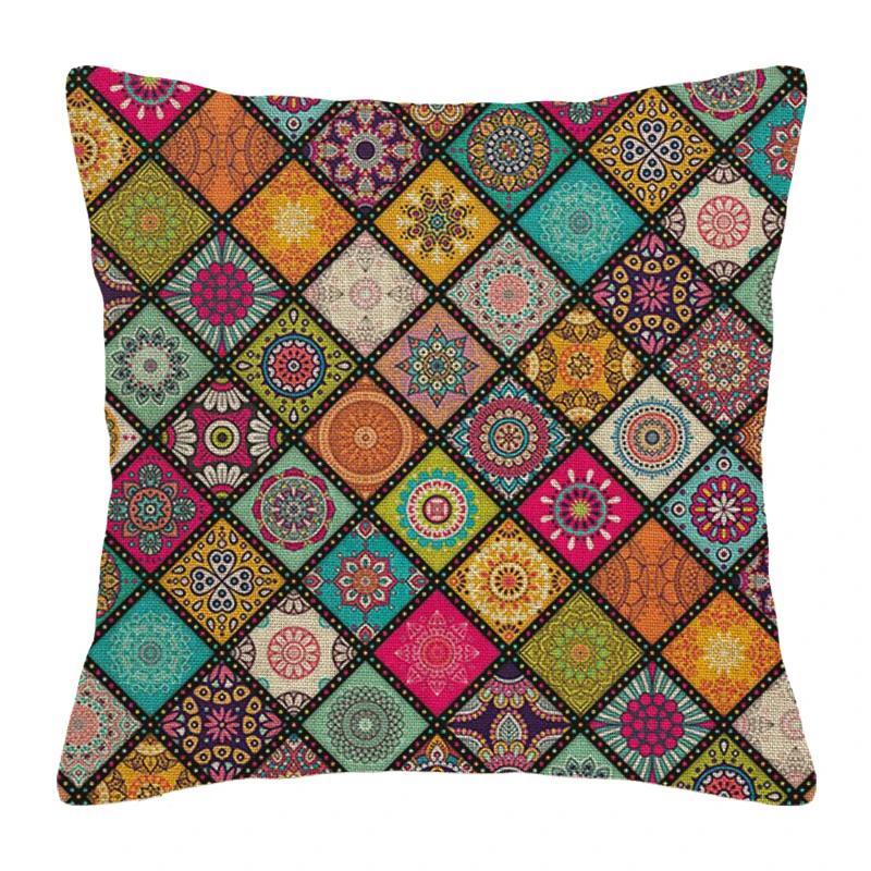 Decorative Cushion for Home Living Room Decor Throw Pillowcase pillow Cover 45*45 40x40cm 60x60cm 45x45cm 50x50cm Mandala boho