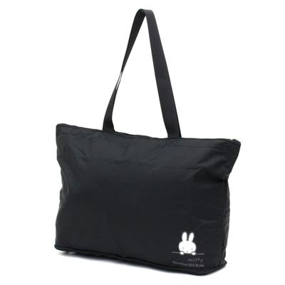 Hapitas Foldable Tote Bag, Carry-on Bag, H0001 B260, Black Face