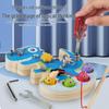 Wooden Dinosaur Fishing Toy Set: Enhances Children's Hand-Eye Coordination and Fine Motor Skills