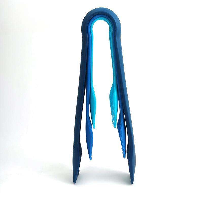 3Pcs/Set Versatile Plastic Food Tongs Vegetable Salad Clip Cake Bread Dessert Tongs Cooking Clip Kitchen Tools Accessories 2025