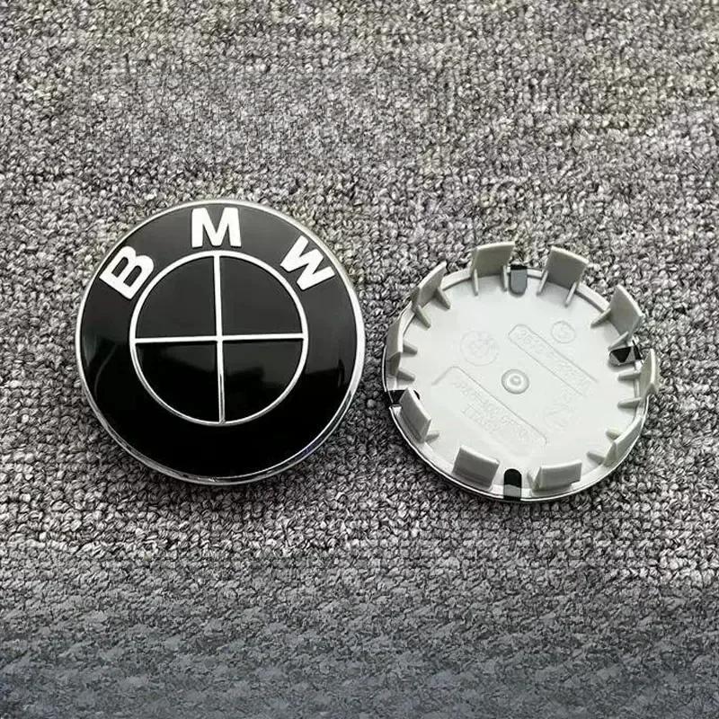 

2026 New 4Pcs 56/68MM Car Wheel Center Hub Cap For BMW F10 F15 E39 M5 E36 E46 E60 E90 E91 E92 E93 F30 F20 M3 Car Accessories BMW&56MM&4Pieces