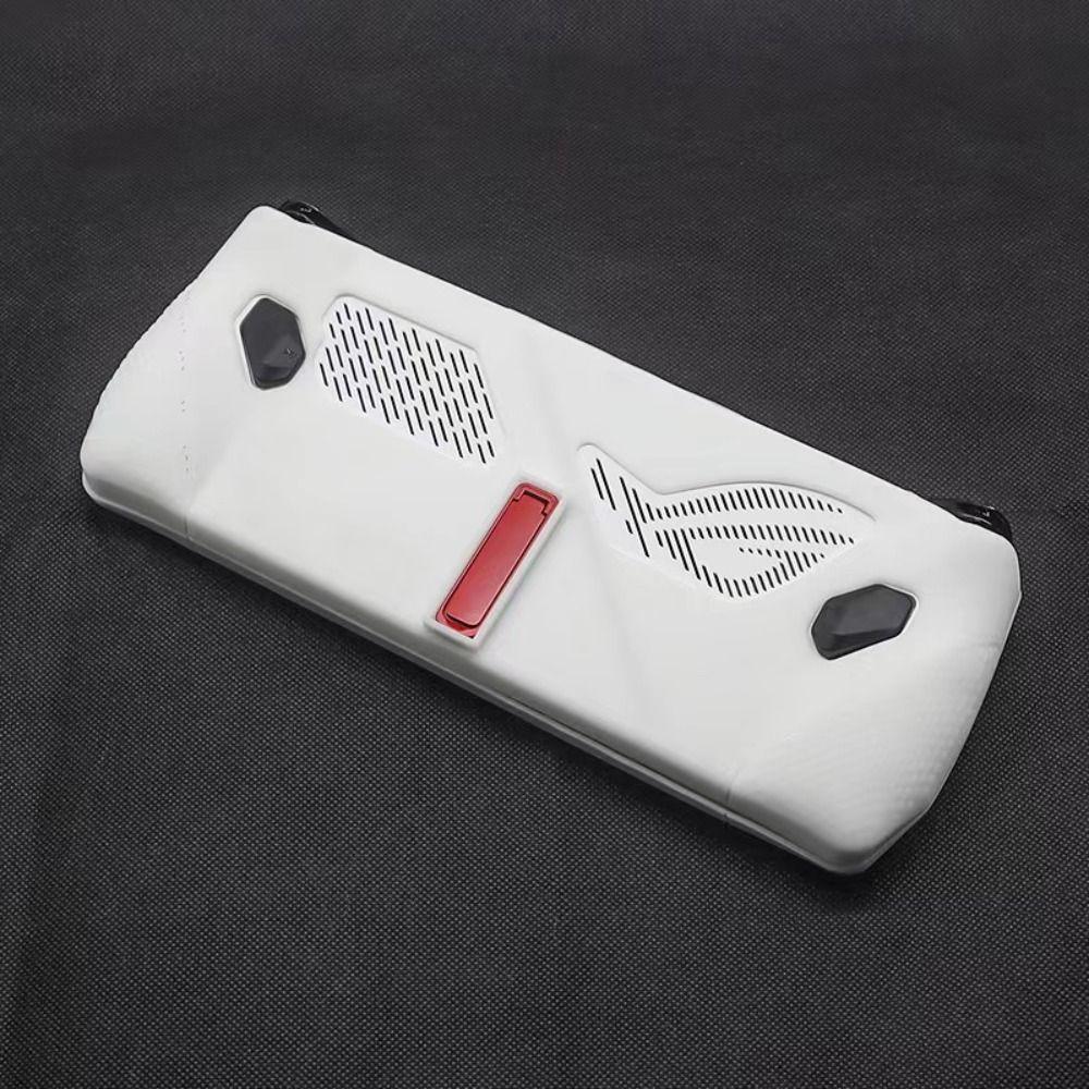 Silikonový zadní kryt s držákem pro kapesní herní konzoli pro ASUS ROG Ally
