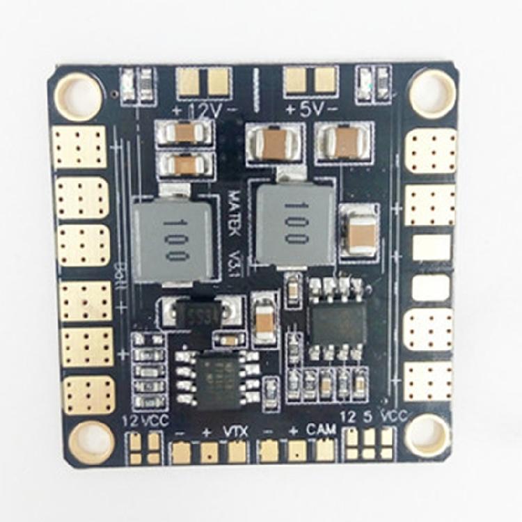 Matek Mini Power Hub PDB Power Distribution Board PDB with BEC 5V/12V 2oz Copper