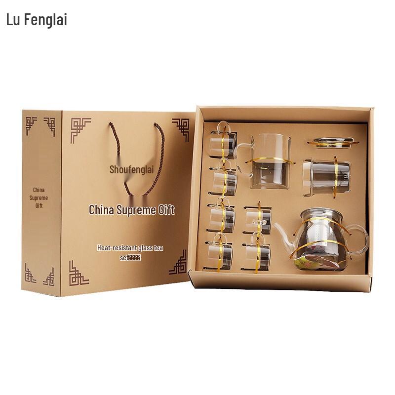 High Borosilicate Glass Kung Fu Tea Set