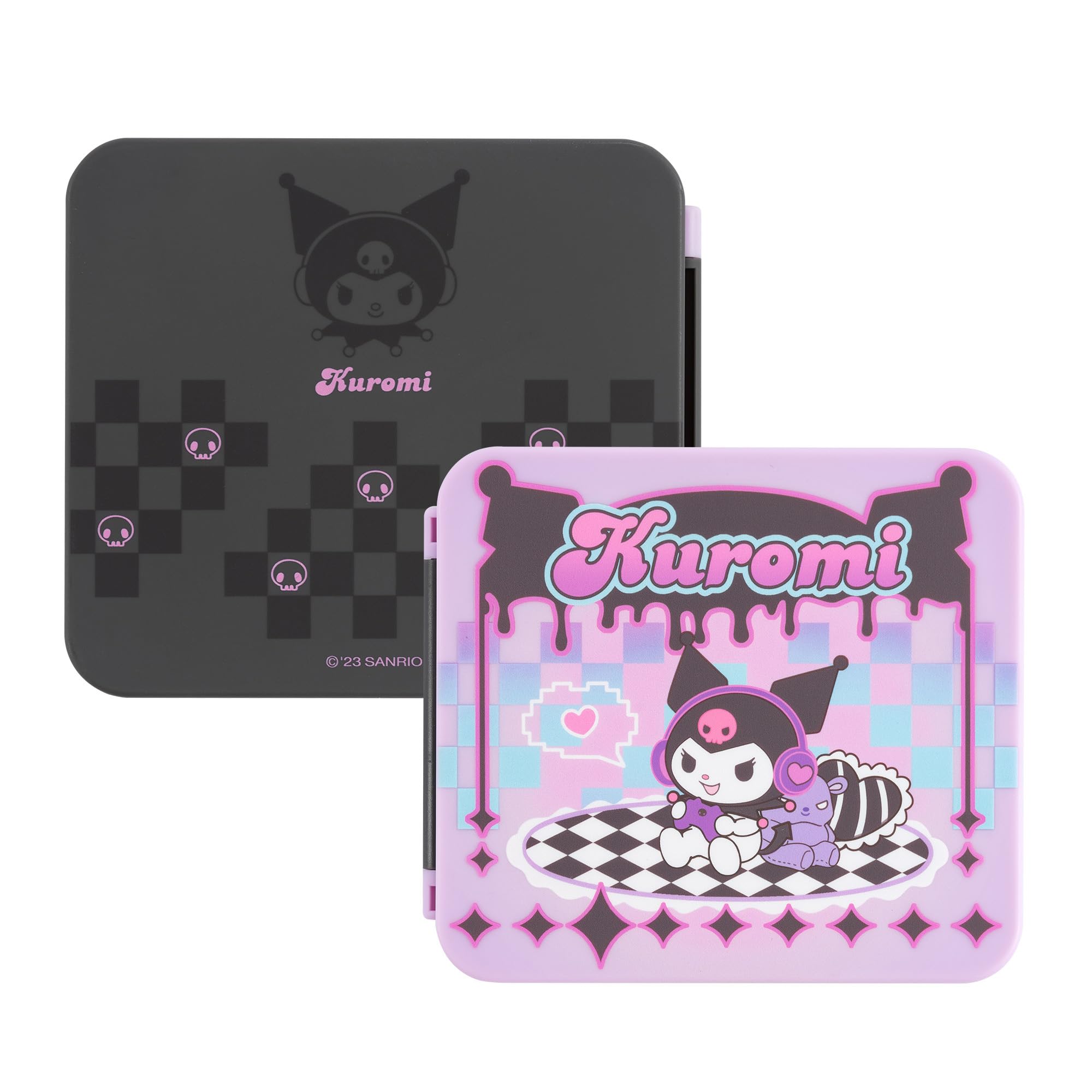 

YOCORE Switch Game Card Case Storage for 12 Switch Game Software Switch Compatible Game Card Storage Case Micro SD Card MicroSD Card Storage Case Game фіолетовий