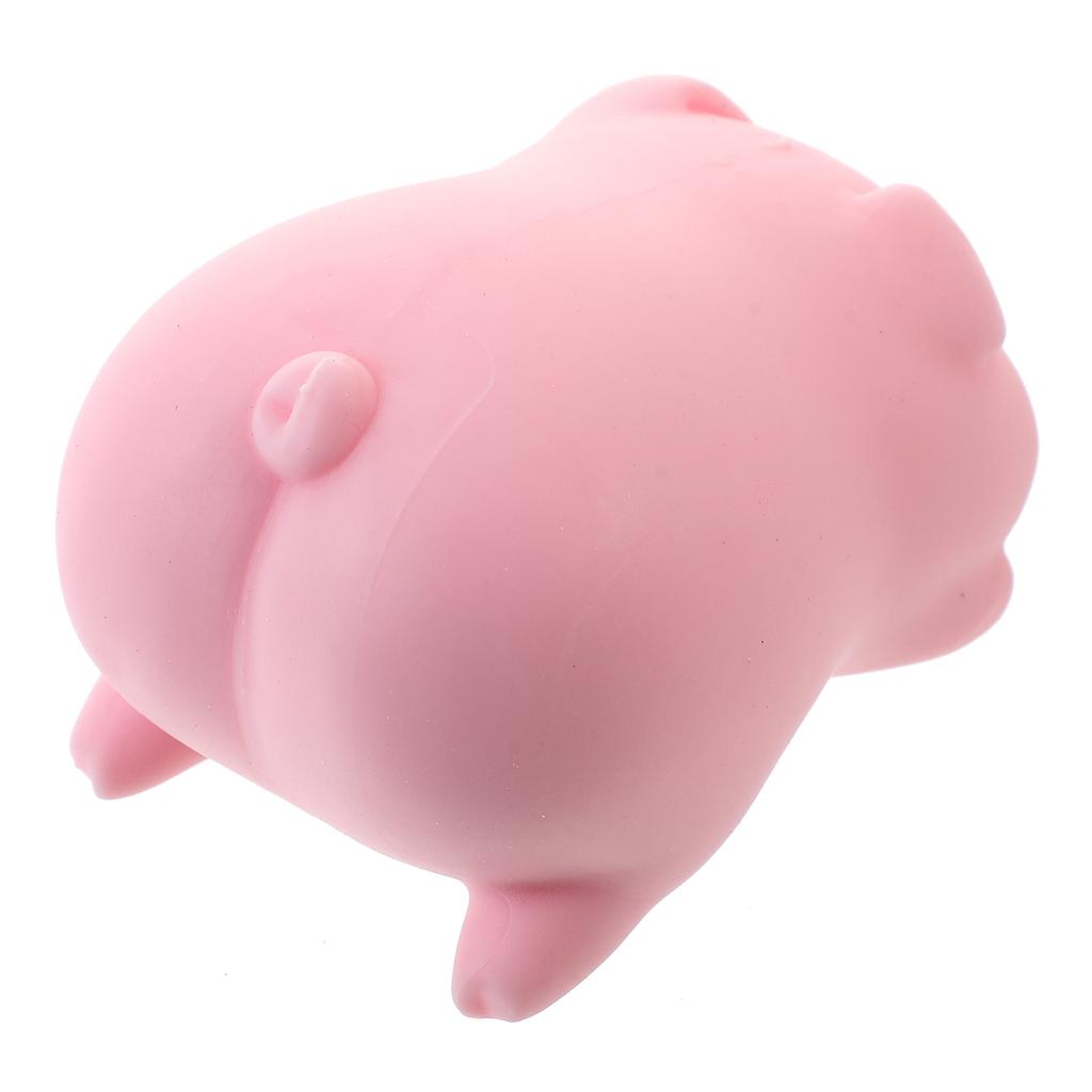Cute Pink Pig Squishy Toy, Slow Rebound Stress Relief, Soft Animal Fidget for Kids Adults