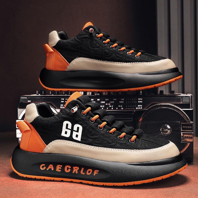 Men's shoes spring versatile casual one-pedal Forrest Gump shoes men's sports running thick-soled Xiaobai height-increasing dad trendy shoes