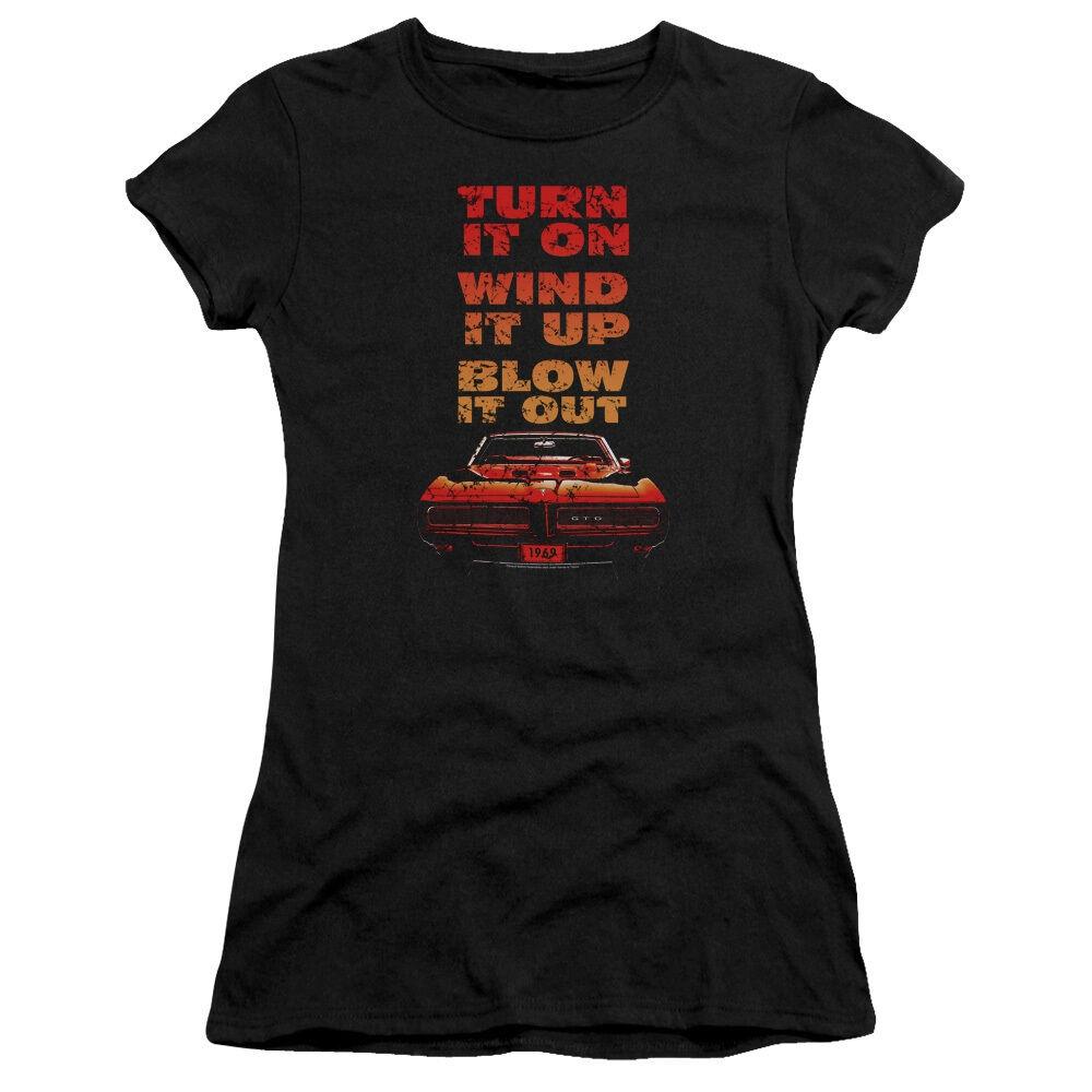 

Pontiac Blow It Out Gto Licensed Junior Unisex T-shirts