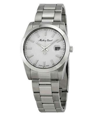 Mathy I Stainless Steel White Dial Quartz H450AI Men's Watch