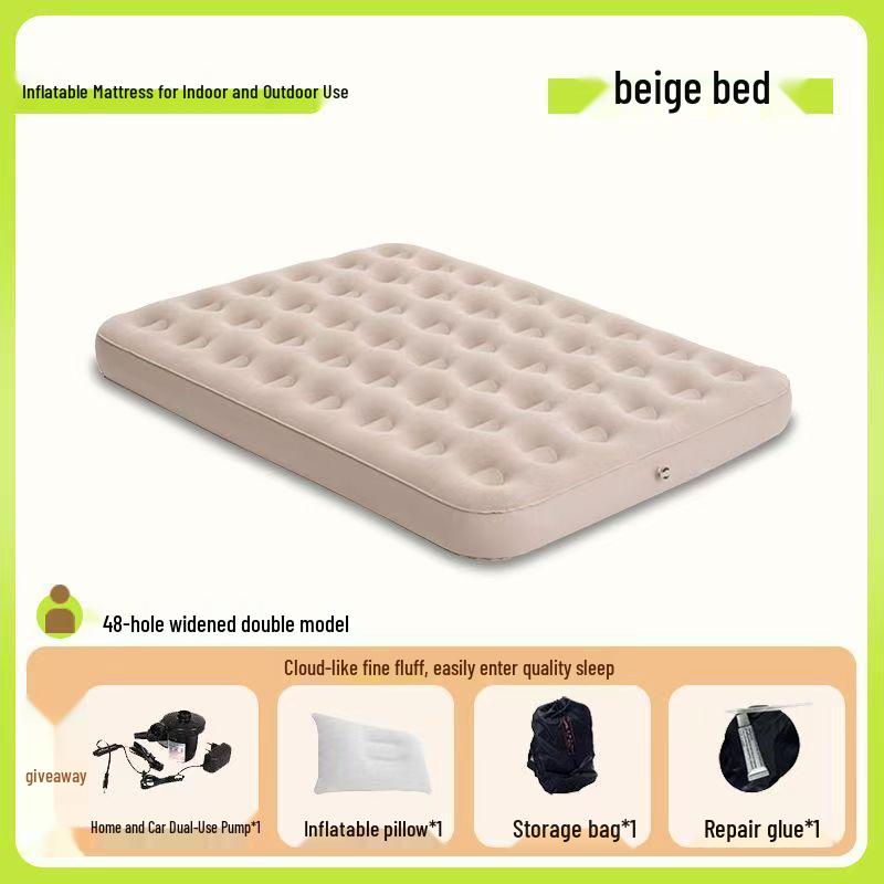 Portable Automatic Inflatable Air Mattress and Tent Sleeping Pad