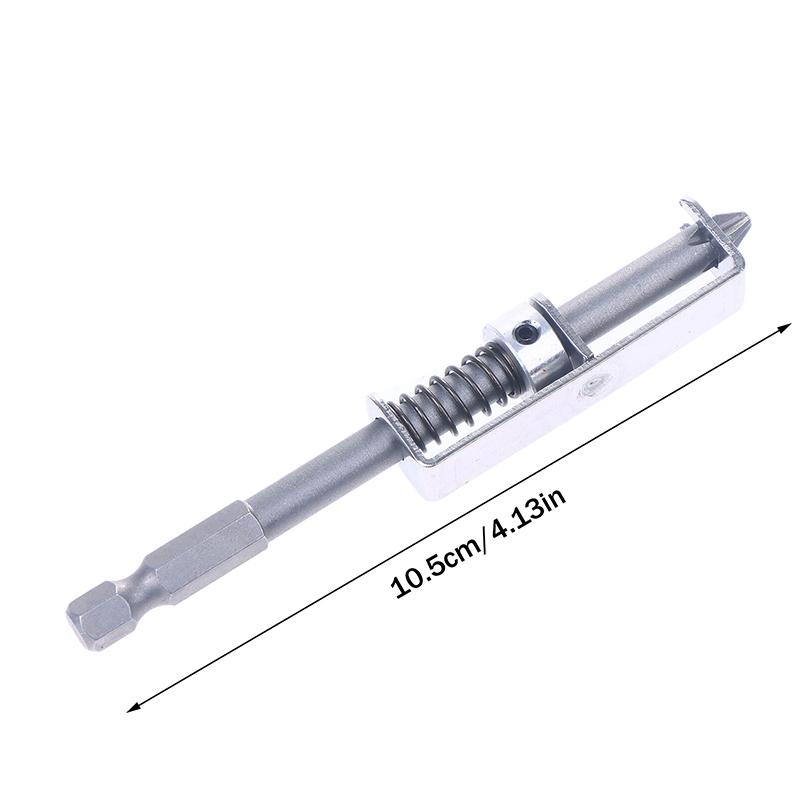 Spring-Loaded Screw Holder Bit Wear Resist Anti-Drop Screwdriver Bit Universal Screw Retaining Tool For Electricians Mechanics